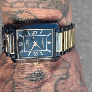 Embassy diamond quertz watch